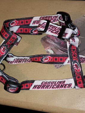 NEW Carolina Hurricanes NHL Adjustable Dog Harness
